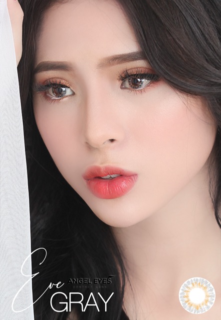 ✨✨ Kính áp tròng Silicone Hydrogel EVE GRAY ✨✨ Đeo được 24h ✨✨