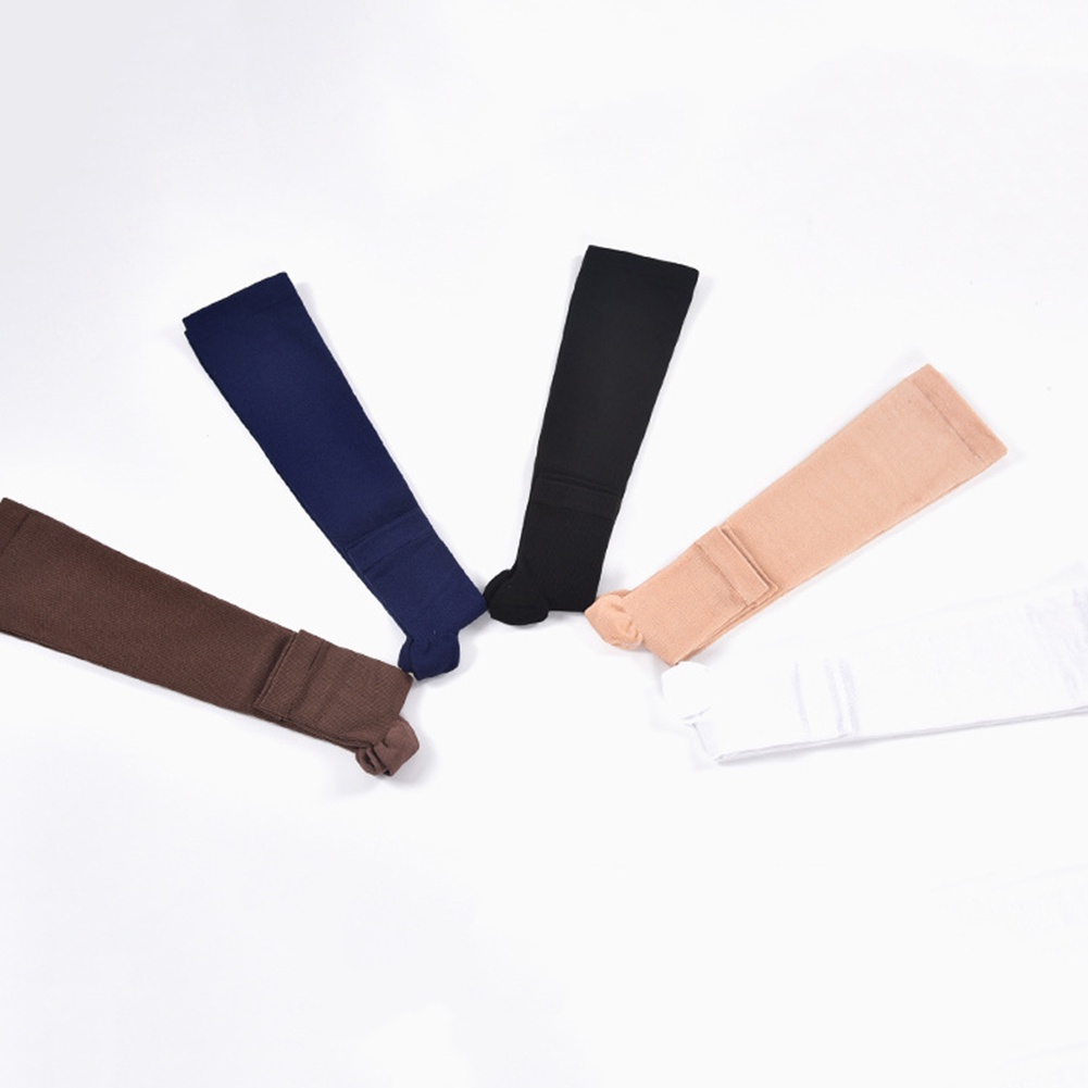 Vớ Nén Nylon Cao Đến Đầu Gối Giảm Đau Dành Cho Nam Nữ