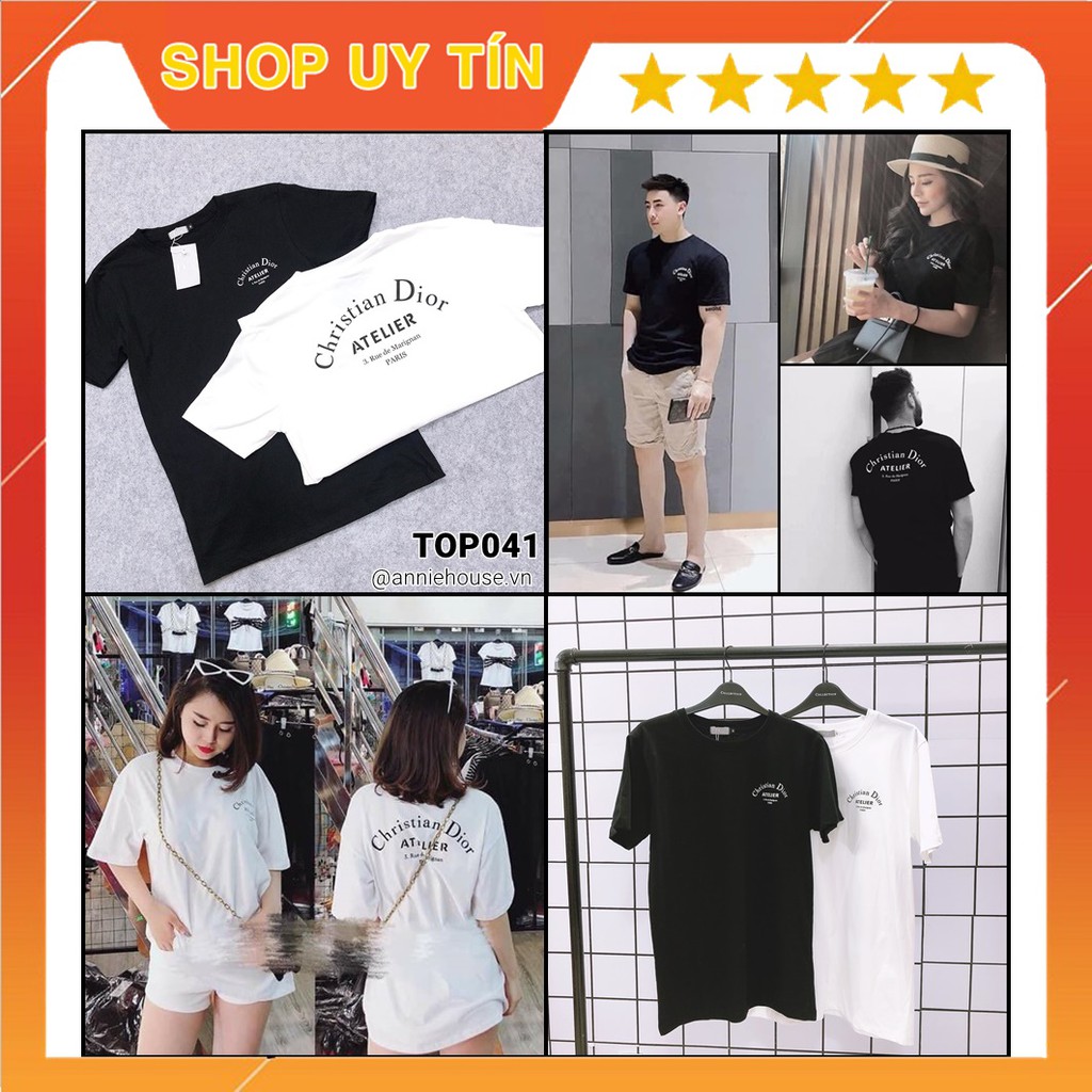 Áo thun phom suông Thái Lan TOP041, unisex Nam Nữ | Shopee Việt Nam