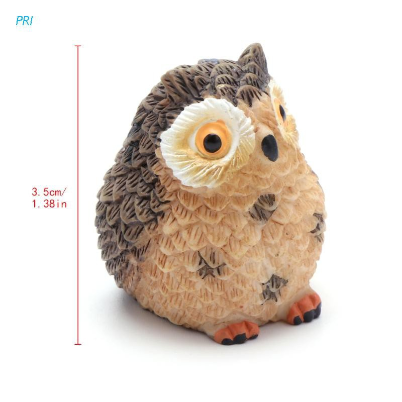 Đồ trang trí Chim Cú Mini Trang Trí Sân Vườn