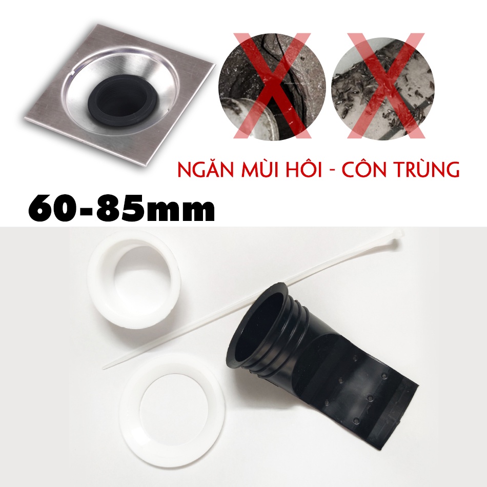 Phụ kiện lắp lỗ thoát xả nước chung cư ngăn vi khuẩn vi rút