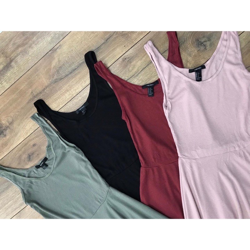 Đầm thun gân F21