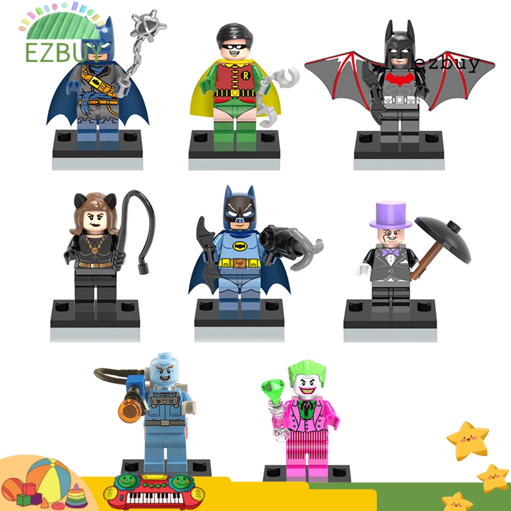 Mô Hình Lắp Ráp Lego Hình Siêu Anh Hùng Dc Batman Diy Dành Cho Trẻ Em