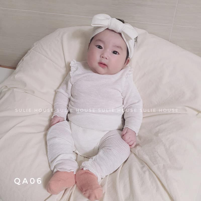 Set bộ body 3 chi tiết thu đông cho bé - QA06