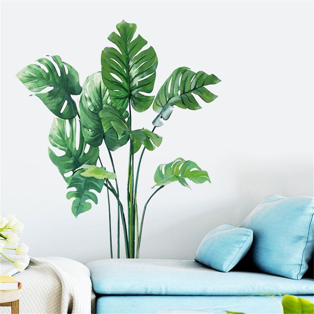 Miếng Dán Tường Hình Cây Cỏ Trang Trí Nhà Cửa