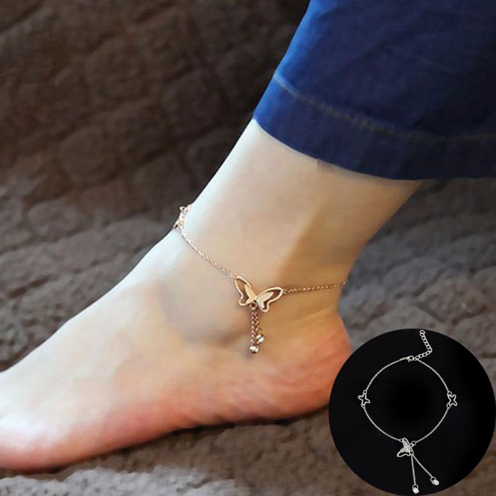 Lắc Chân Hình Bướm Thời Trang Đi Biển Mới Cho Nữ | BigBuy360 - bigbuy360.vn