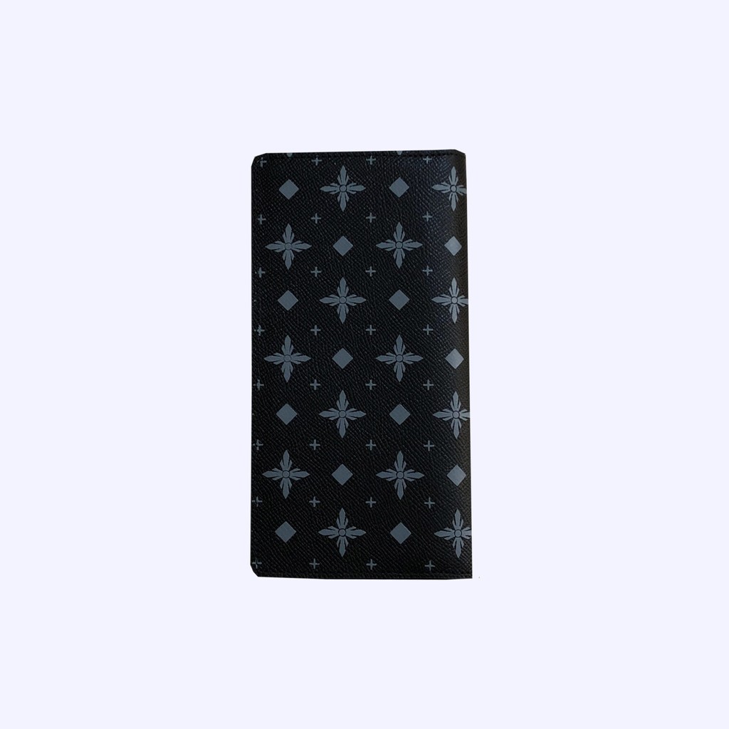 Charcoal LDV Monogram Long Wallet