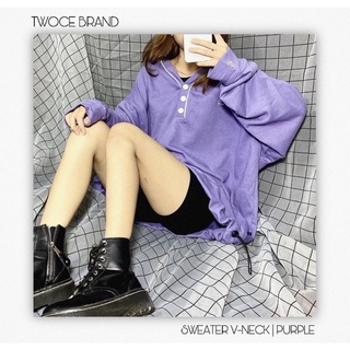 Áo Sweater V-Neck SS2021 by TWOCE BRAND