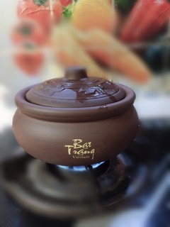 Nồi đất cao cấp Bát Tràng phi 16cm, niêu đất nấu cơm, kho cá Bát Tràng cao cấp