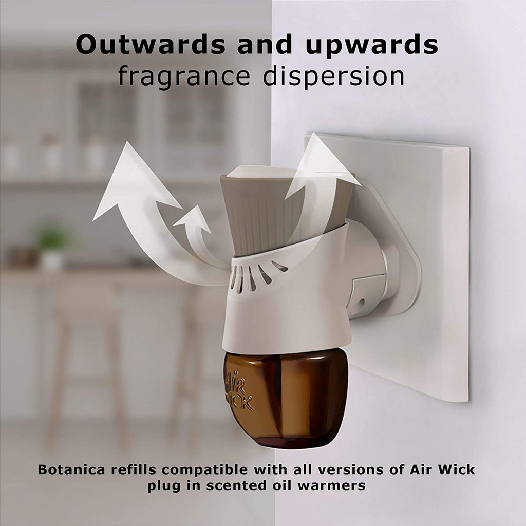 Bộ máy phát tinh dầu & 1 bình tinh dầu Botanica by Air Wick Plug in Scented Oil Starter Kit