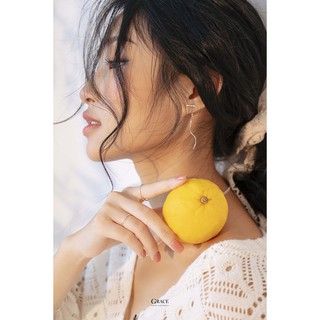 Khuyên tai bạc Grace - Posh (đôi)