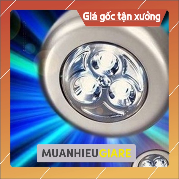 Đèn LED Dán Tường 3 Bóng Cảm Ứng Chạm - Đèn LED treo tường Muanhieugiare8686