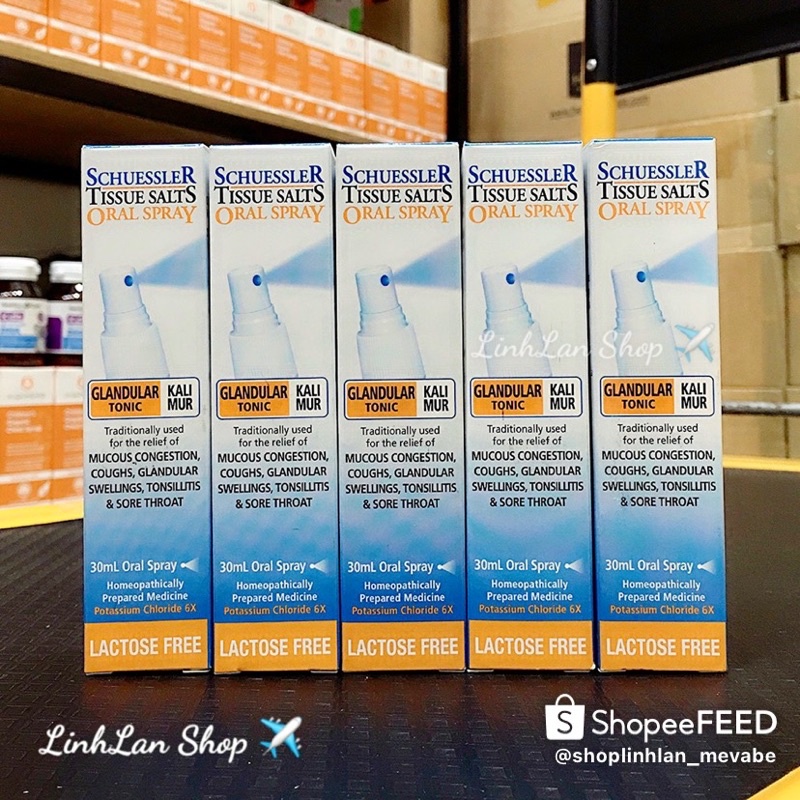 Tissue kali mur xịt - đ.iều tr.ị viêm họng