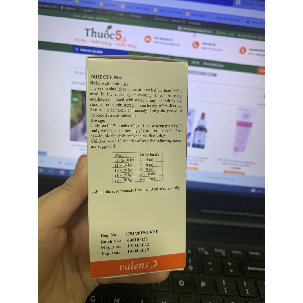 Tăng đề kháng cho bé Gadopax Forte chai 100ml - Hỗ trợ tăng cường sức đề kháng của cơ thể