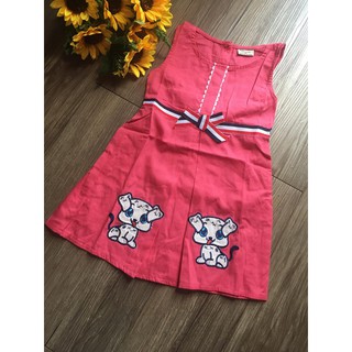 váy đầm bé gái kate lụa