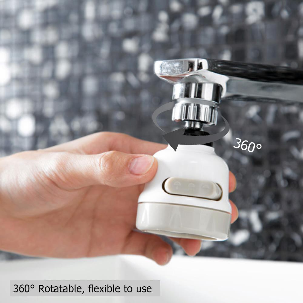 Đầu vòi nước nối tiết kiệm nước xoay 360 độ
