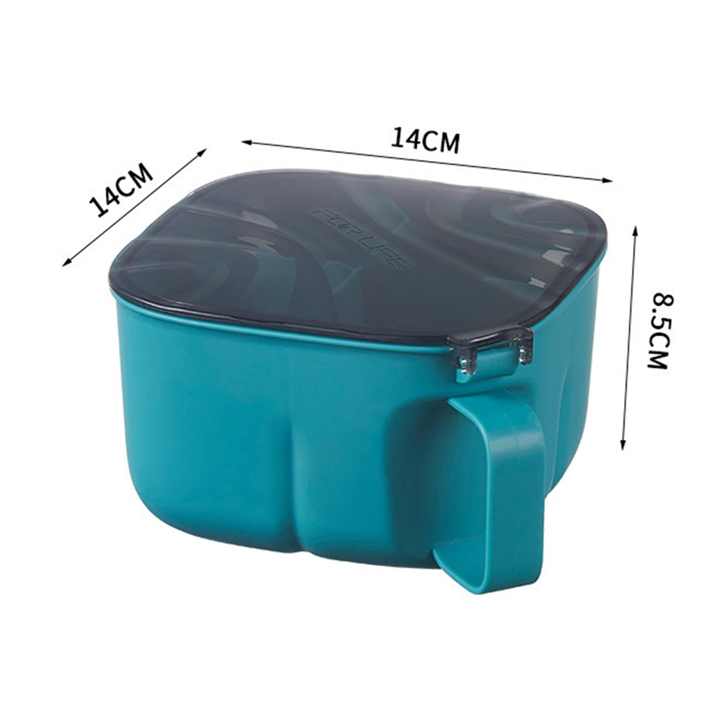 1 bộ hũ đựng gia vị 4 trong 1 có tay cầm phong cách Bắc Âu cho nhà bếp