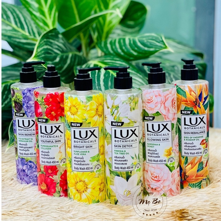 Sữa Tắm Lux Botanicals Bright Skin Hương Hoa 450ml Thái Lan