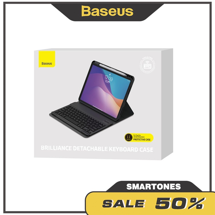 Bao da và bàn phím Baseus Brilliance Detachable cho iPad Pro 11'' -12.9"