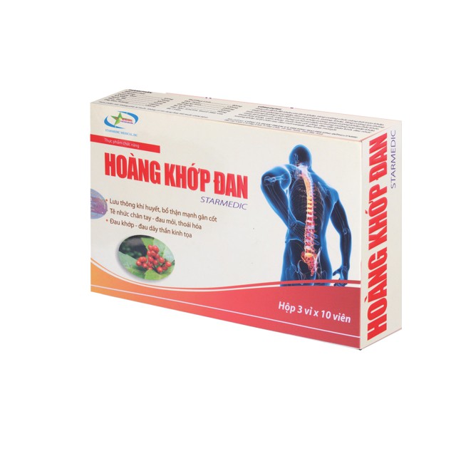 HOÀNG KHỚP ĐAN- BÀI THUỐC ĐÔNG Y CHỮA THOÁI HÓA KHỚP THẤP KHỚP ĐAU NHỨC KHỚP