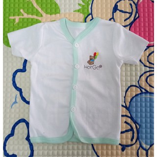 Áo Sơ Sinh Tay Ngắn HotGa Cho Bé Dưới 6Kg - Áo Tay Ngắn Cho Bé Sơ Sinh