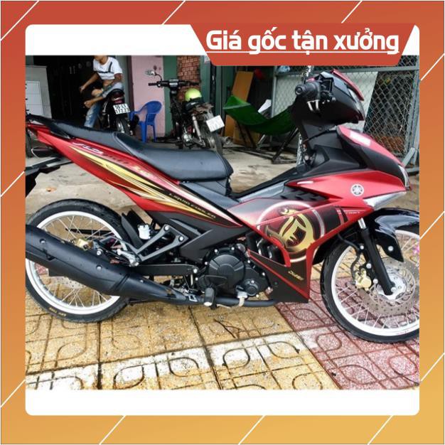 Tem rời ex 150 Lc dán xe đỏ