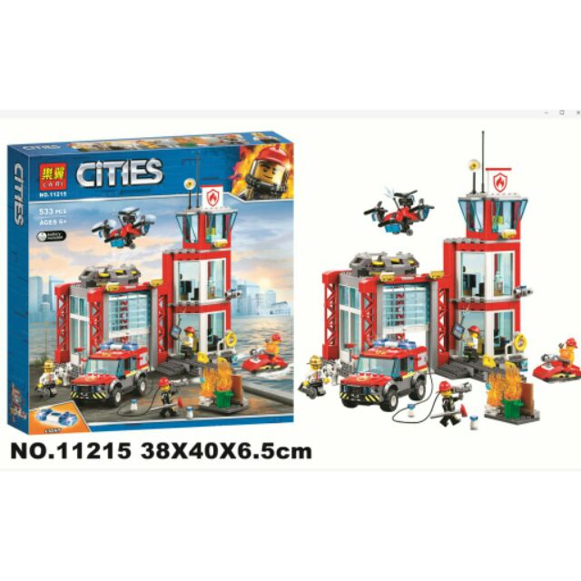 LEGO City 11215 Sở Cứu hỏa