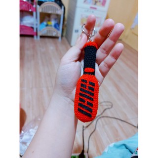 Lightstick iKON móc len, móc khóa lightstick