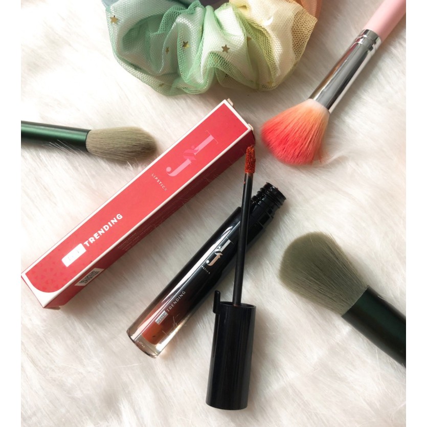 Son lì dạng kem cao cấp tông đỏ đất T&J mịn mướt như nhung