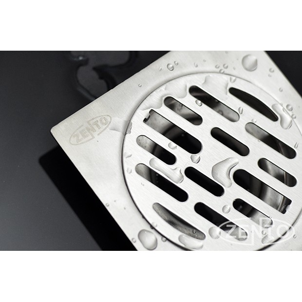 Phễu thoát sàn chống mùi hôi inox Zento TS109