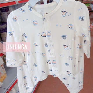 Bộ sơ sinh cài thẳng Dokma Bamboo