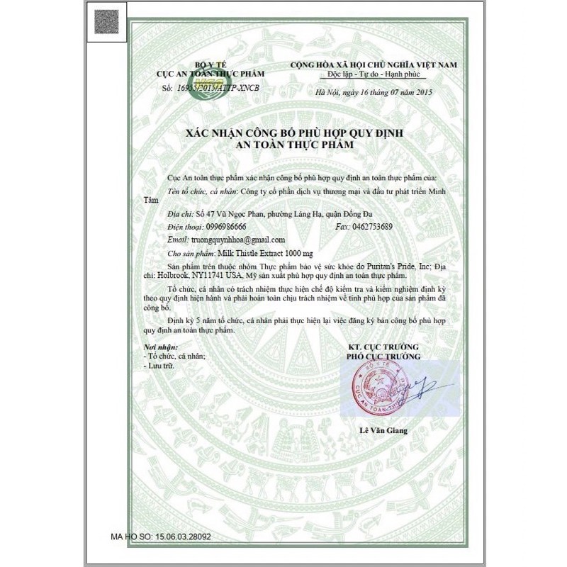 Viên uống Milk Thistle 1000mg Puritan’s Pride – Bổ Gan, Giải Độc Gan – 180 viên | BigBuy360 - bigbuy360.vn