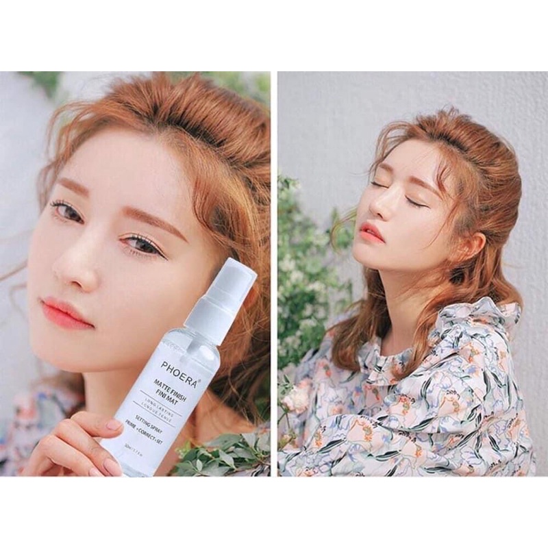 Xịt cố định lớp trang điểm PHOERA dưỡng ẩm kiềm dầu | BigBuy360 - bigbuy360.vn