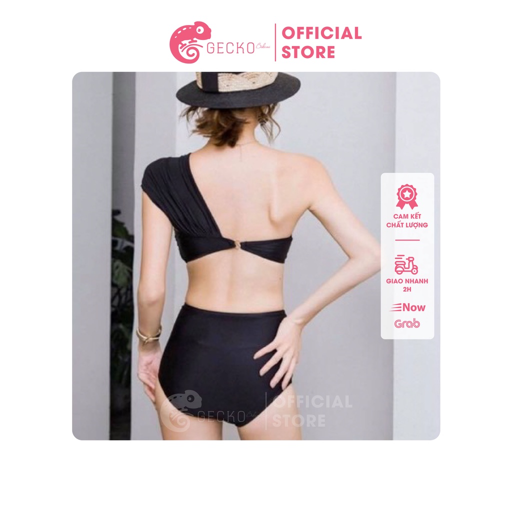 Bikini Đồ Bơi 2 Mảnh Lệch Vai Áo Gọng Đệm Dày GK0238 ( Nhiều Màu, Ảnh Thật)