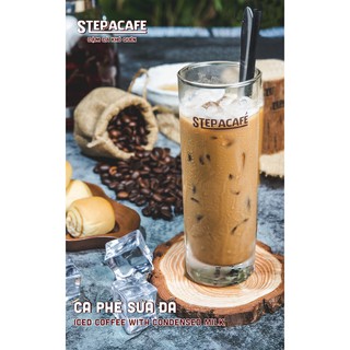 Cafe hòa tan Sữa đá - STEPPACAFE