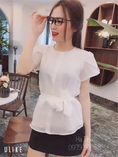 Áo thiết kế lạ mắt nơ buộc độc đáo