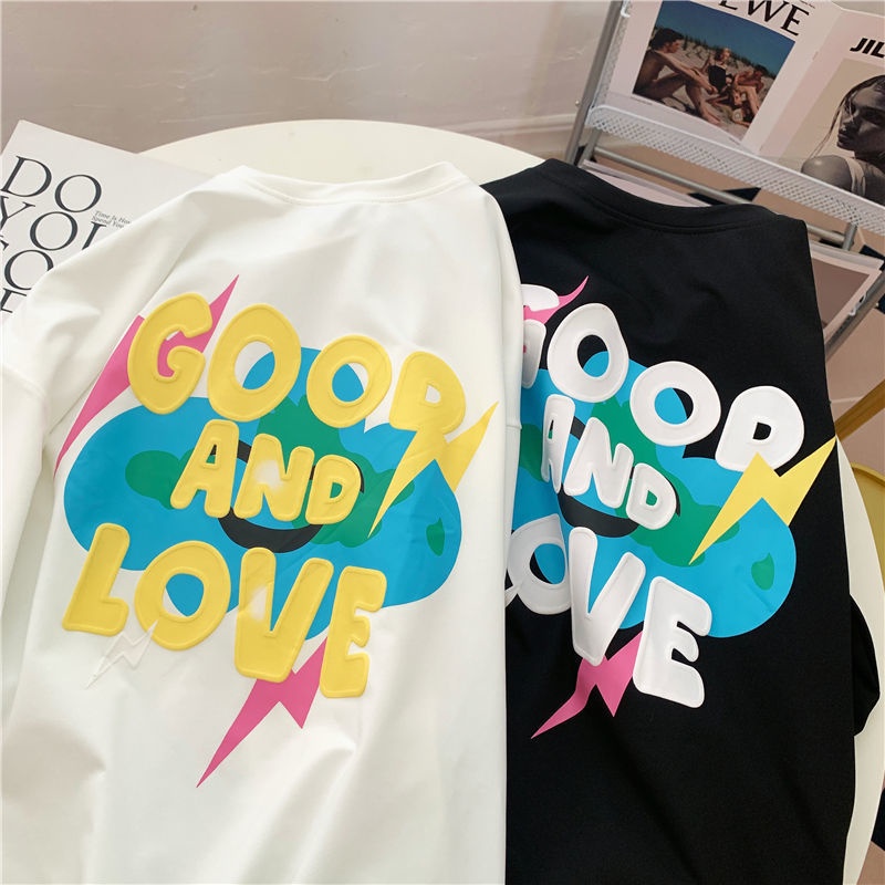 Áo Thun Dài Tay In Họa Tiết Xinh Xắn Theo Phong Cách Mùa Thu Dành Cho Nữ