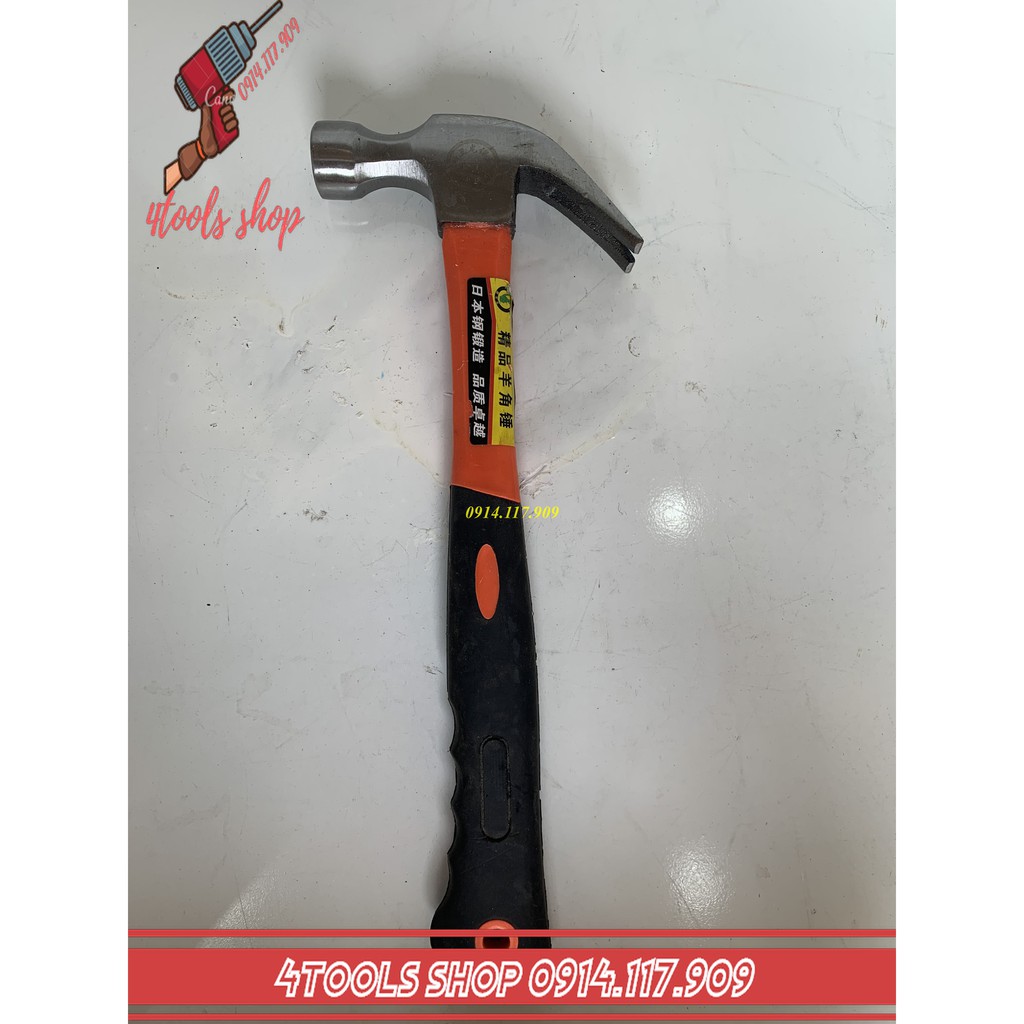 BÚA NHỔ ĐINH CÁN ĐỎ ĐEN ĐỦ SIZE