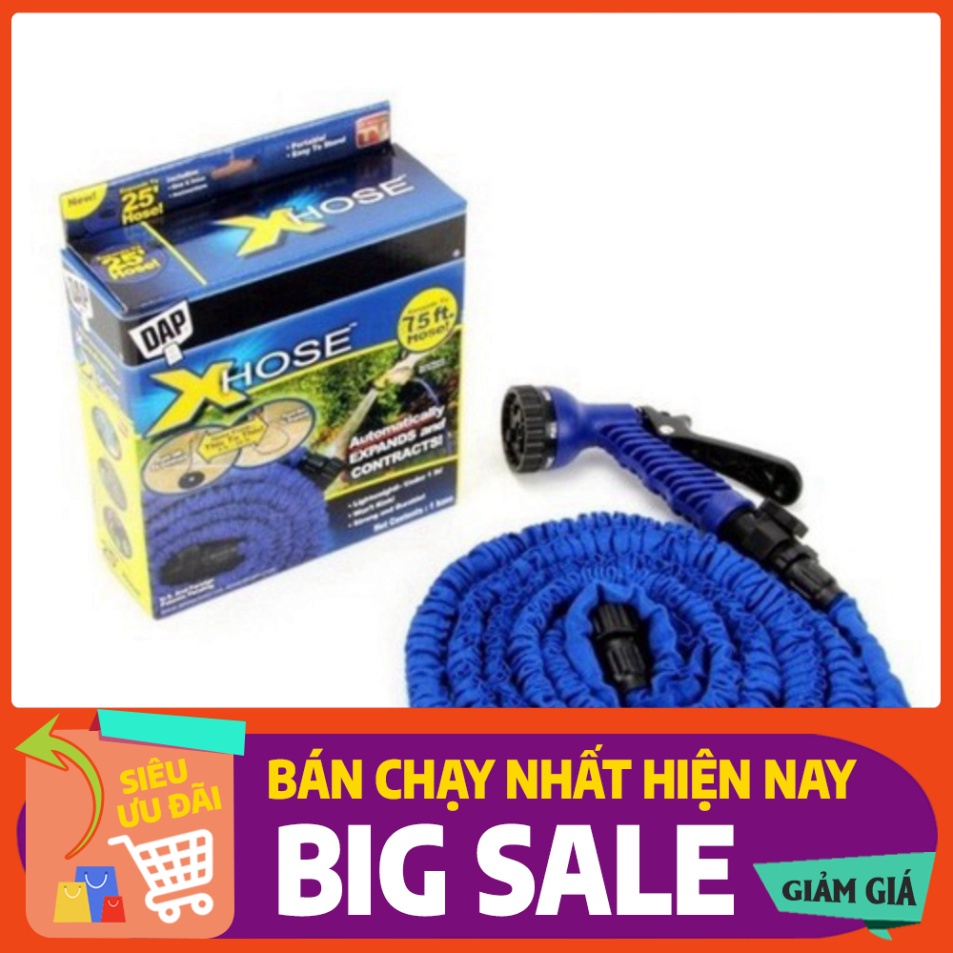 [FREE SHIP] 💥Vòi Giãn Nở 15m Tưới Cây, Vòi Xịt Rửa Xe💥FREE SHIP + VIDEO💥 Vòi Phun Nước Thông Minh Magic💥SIÊU HOT💥