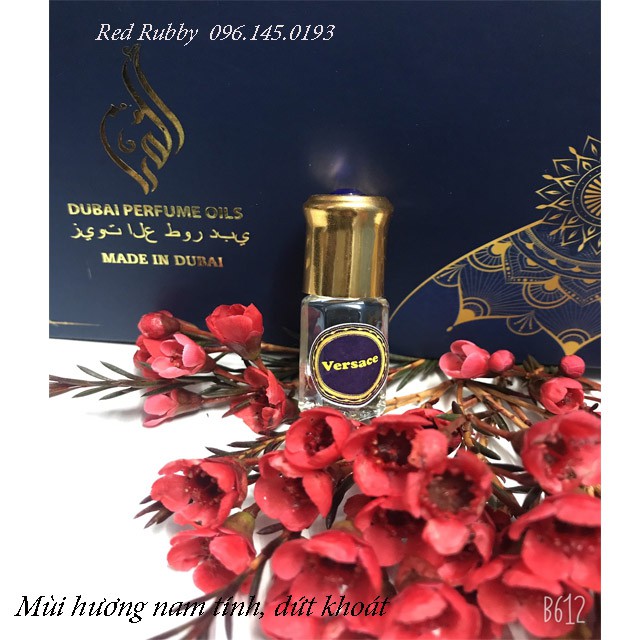 [Chai lẻ 4ml] Tinh dầu nước hoa dubai mini, dành cho nam - thiết kế dạng lăn tiện lợi khi sử dụng