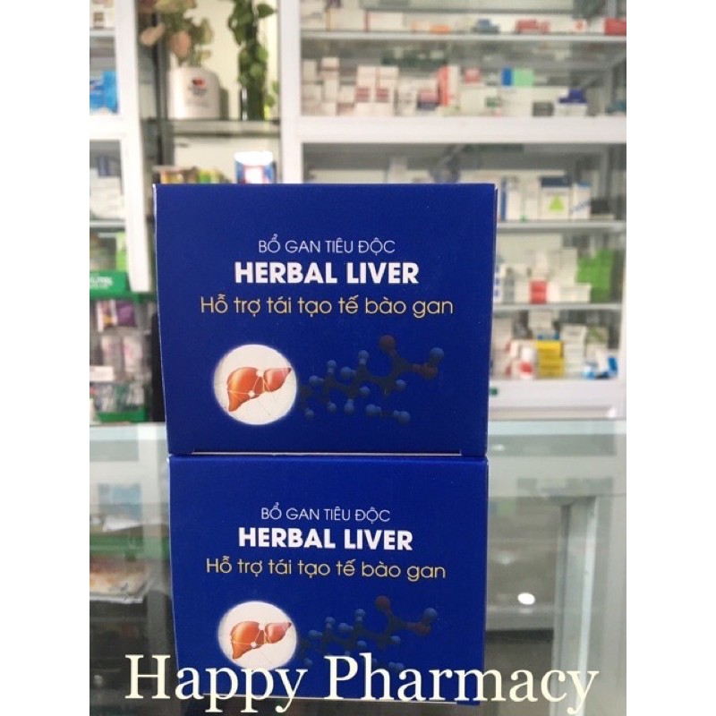 Bổ Gan Tiêu Độc Herbal Liver