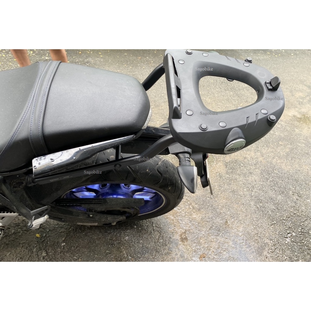 Baga Givi SRV MT15, cảng xe Givi SRV lắp cho xe MT15, hàng Givi chính hãng, bảo hành 2 năm