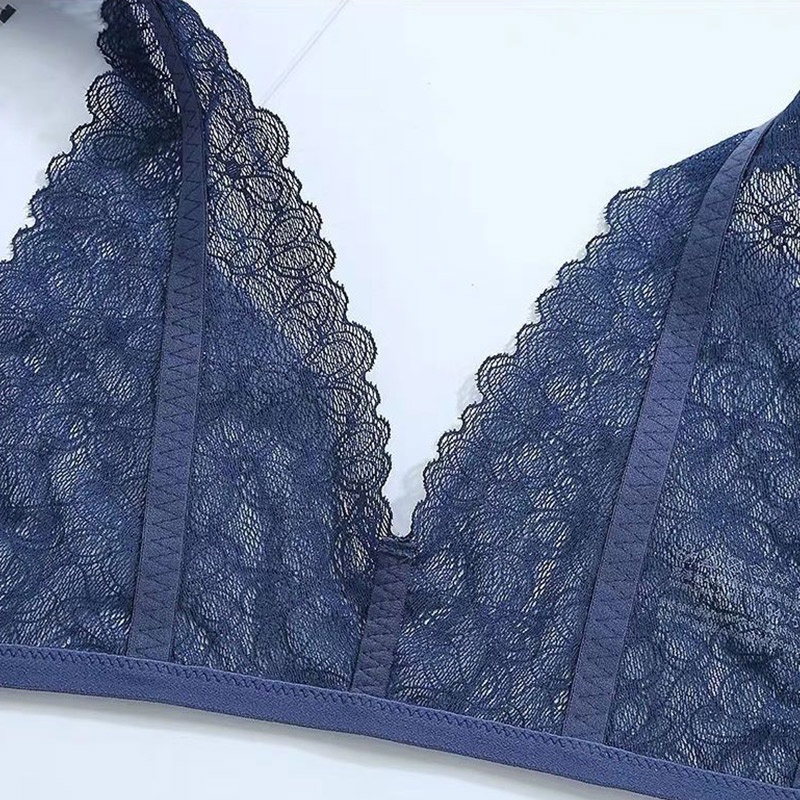 Áo lót nâng ngực không gọng phối ren quyến rũ cho nữ