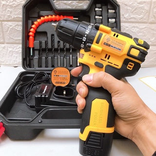 Máy khoan pin 18v | Máy khoan pin Hukan 18V không chổi than