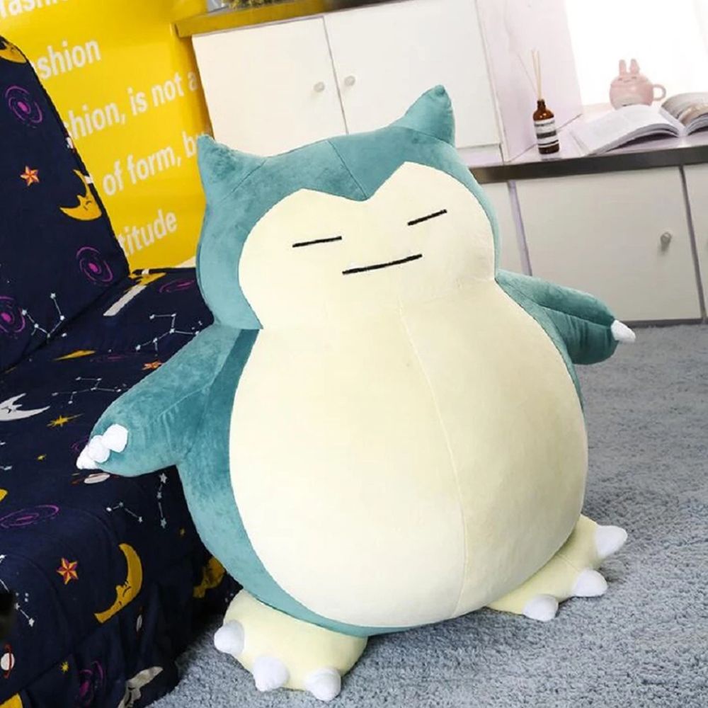 Thú nhồi bông hình Pokemon Snorlax 30cm mềm mại dùng làm quà tặng cho bé