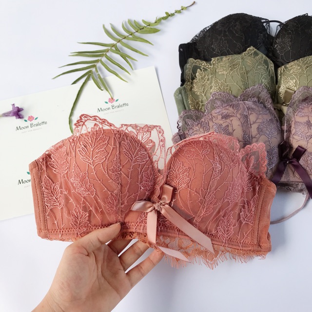 Áo ngực ren nữ Floral Girl, áo lót ren siêu gợi cảm quyến rũ AR78