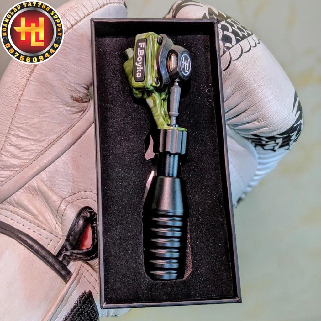 MÁY XĂM HÌNH F.BOYKA ĐEN - HOÀNG LẬP TATTOO