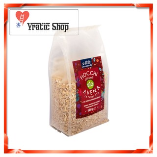 Yến mạch nguyên cám hữu cơ cán vụn Sottolestelle 500g