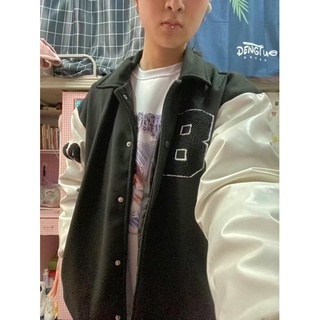 (ORDER) VARSITY JACKET BEAR BLACK AIR- ÁO KHOÁC