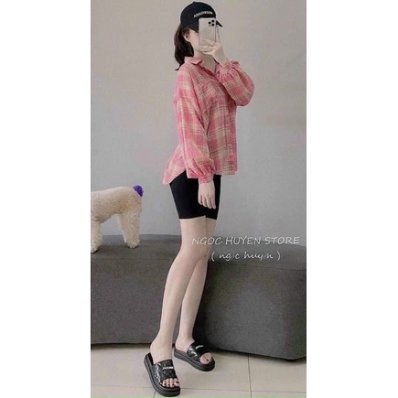 Quần legging lửng thái, Quần legging ngố đùi thái cạp chun siêu mịn dày dặn co dãn